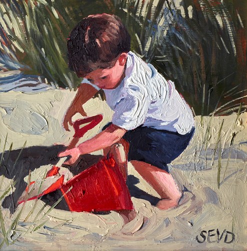 Skillfull Manoevres by Sherree Valentine Daines - Original Painting on Board